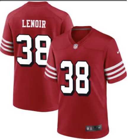 Men & Women & Youth San Francisco 49ers #38 Deommodore Lenoir Red Vapor Untouchable Limited Stitched Football Jersey